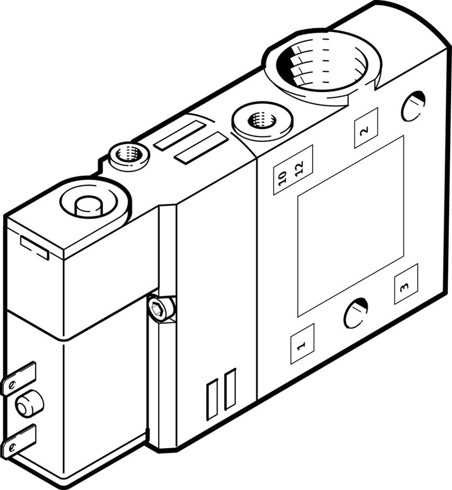 CPE14-M1BH-3GL-1/8 Распределитель FESTO, 3/2 NC, G1/8