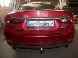 Фаркоп оцинкованный Galia M140A для MAZDA 6 2012-(паспорт и сертификат в комплекте)(без электрики)