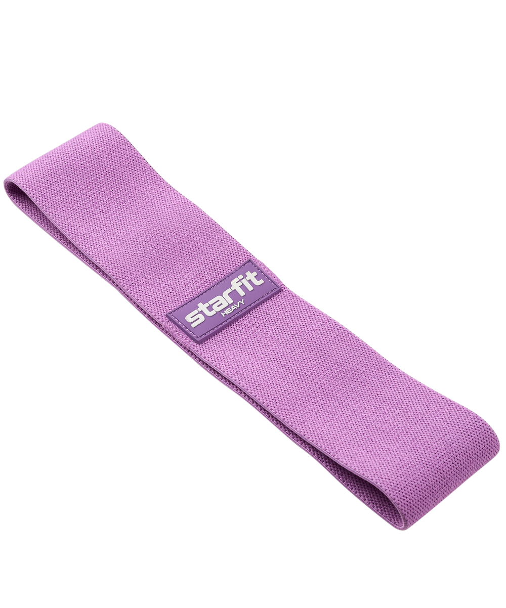 Мини-эспандер ES-204, высокая нагрузка, текстиль, фиолетовый пастель
