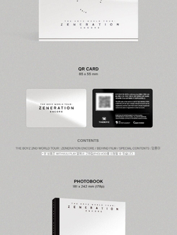 Альбом THE BOYZ - 2ND WORLD TOUR : ZENERATION ENCORE QR Version
