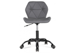 Офисное кресло Woodville Вальд экокожа серое