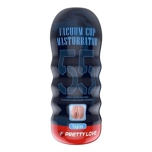 Мастурбатор-вагина Baile Vacuum Cup, 18 см, реалистичный рельеф