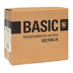 Преобразователь частоты 0,75 кВт 1x230В VECTOR-80 EKF Basic