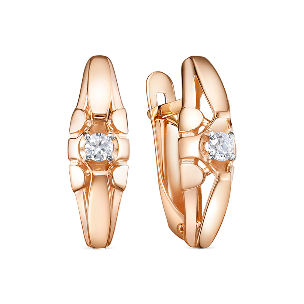 Серьги из золота 585 пробы