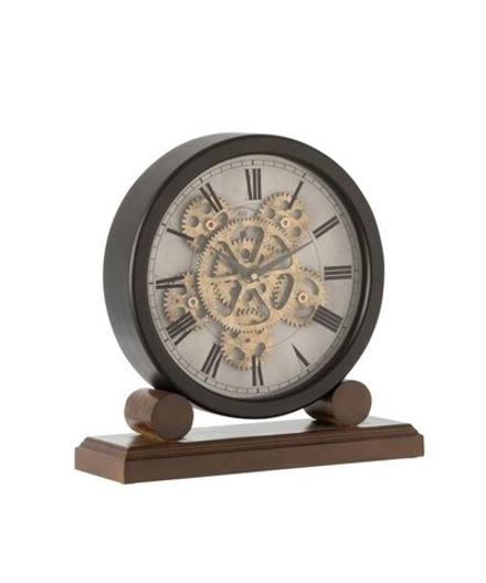 Часы "Ретро" 34х13,5х36см Дерево,МДФ,металл,стекло