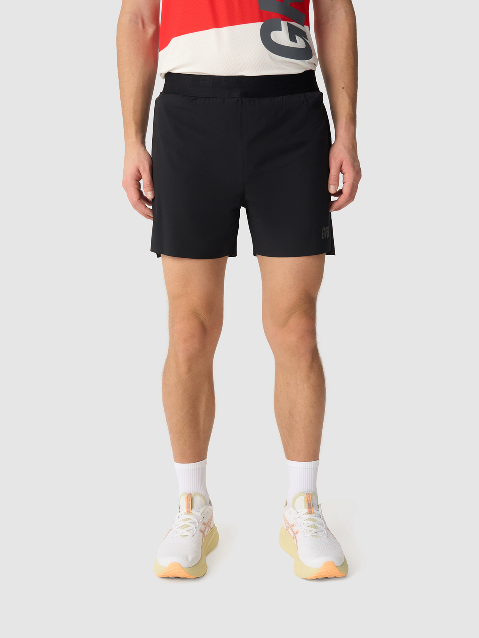 Шорты мужские 5 дюймов GRI Лето чёрные