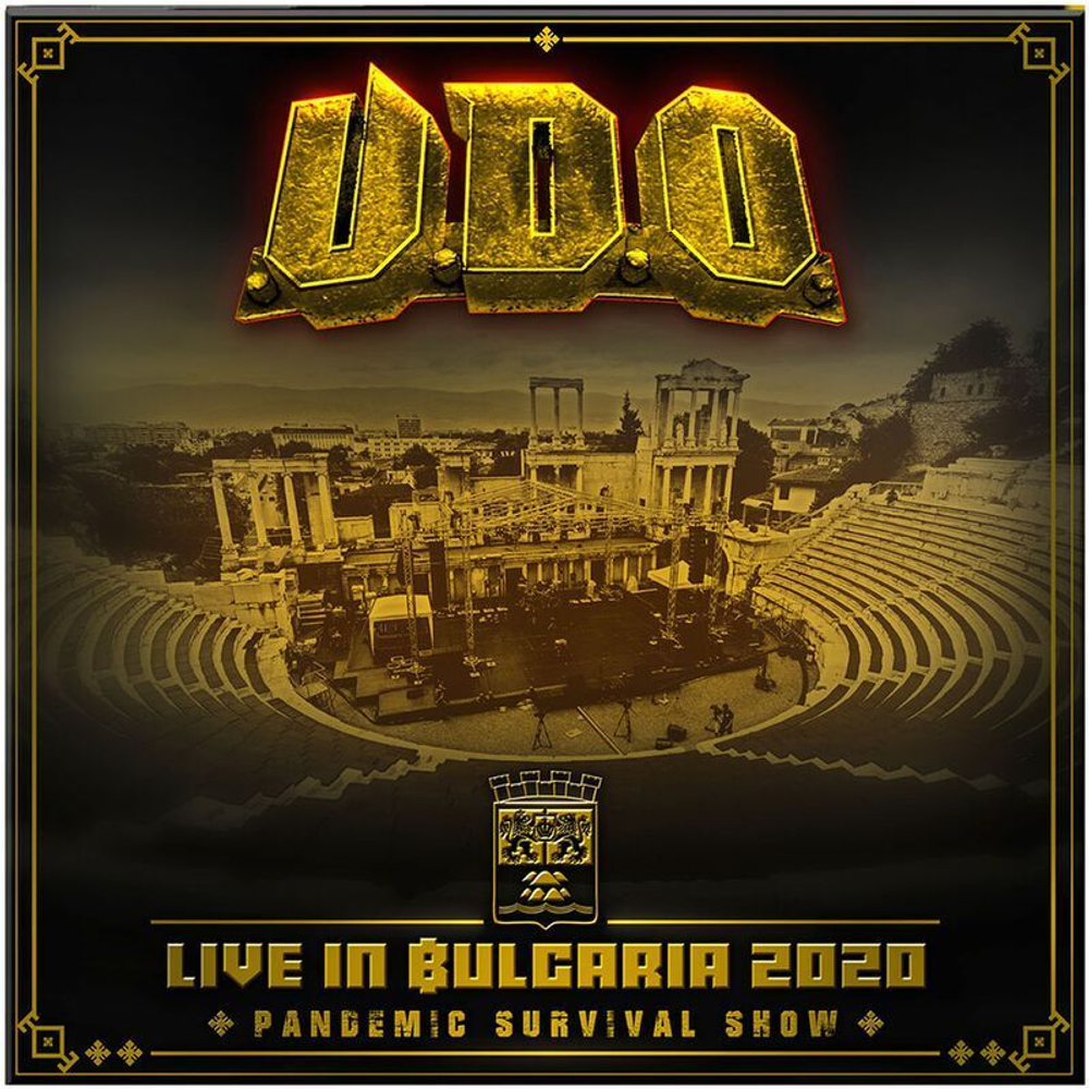 U.D.O. - Live in Bulgaria 2020 - Pandemic Survival Show 2021 2CD, музыкальный лицензионный компакт диск