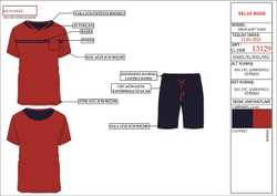 RELAX MODE - Пижама мужская домашний костюм подарок на 23 февраля - 13129
