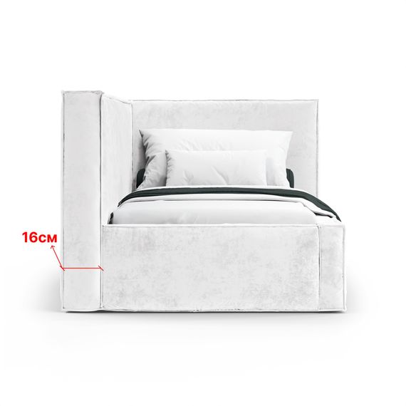 Кровать Bever ПРАВАЯ 120 с подъемным механизмом Nebby 300