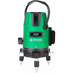Лазерный уровень INSTRUMAX Constructor 4D GREEN+Штатив телескопический TR-120 IM0140_K