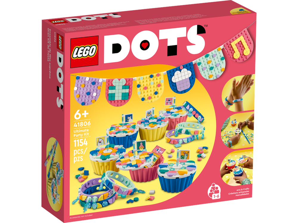 LEGO DOTS 41806 Набор «Супер-вечеринка» (Ultimate Party Kit)