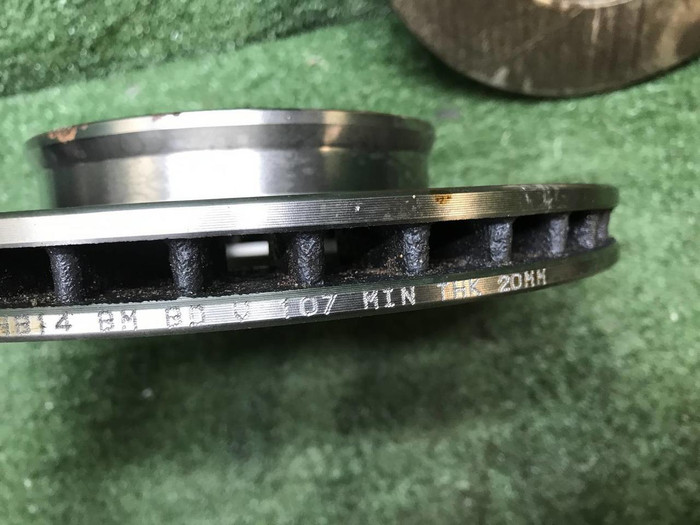 Диск тормозной Комплект Hyundai Solaris 2 (17-22)