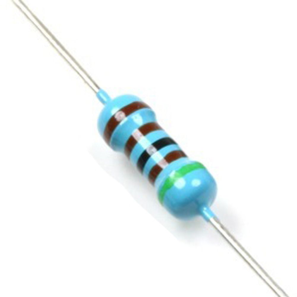 Резистор 0.125/0,25Вт:  5,1  кОм,  ±5%