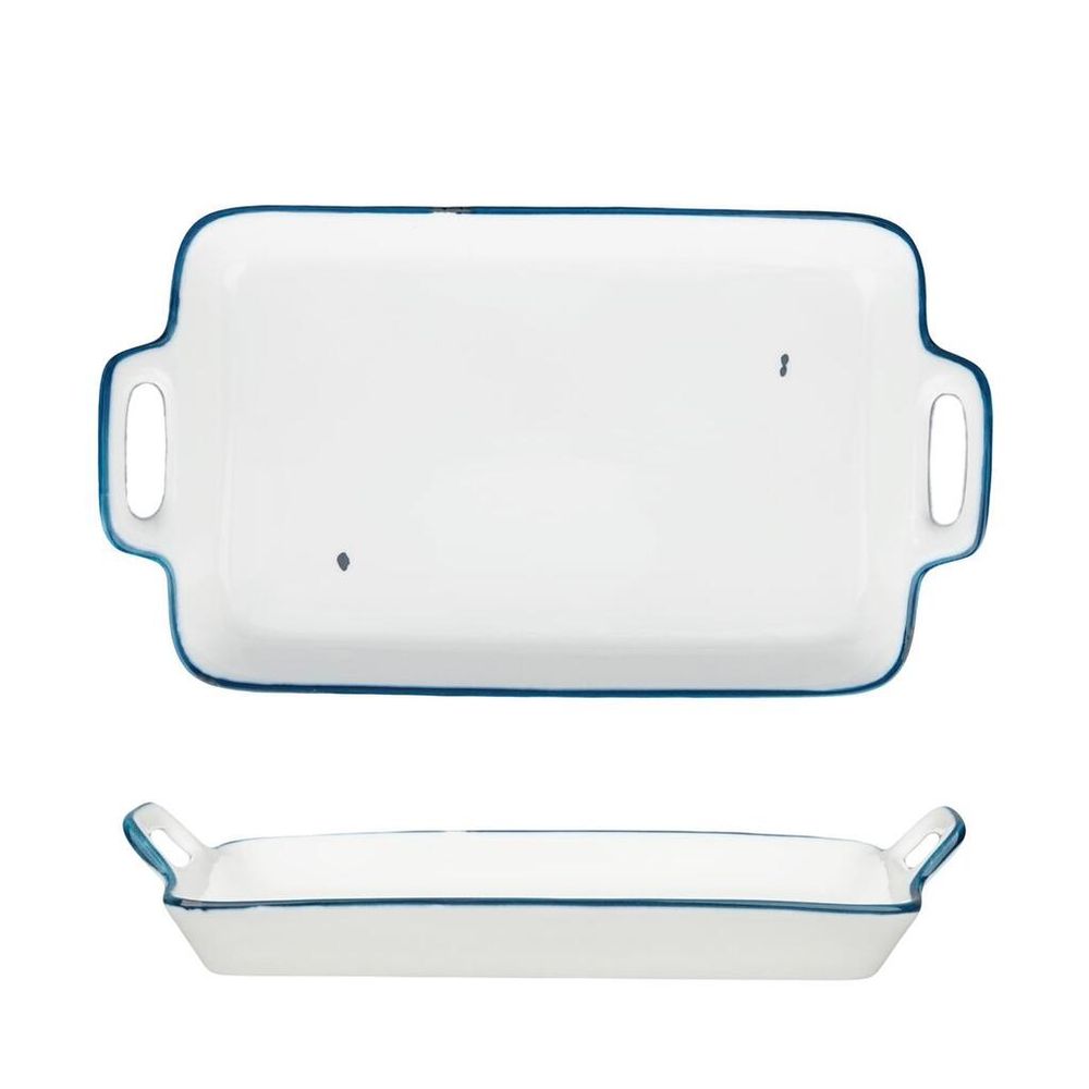 Блюдо прямоугольное 28,7*16,4 см h2,8 см 560 мл с ручками   P.L. Proff Cuisine [6]