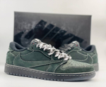 Кроссовки Nike Air Jordan 1 Low x Travis Scott Black Phantom