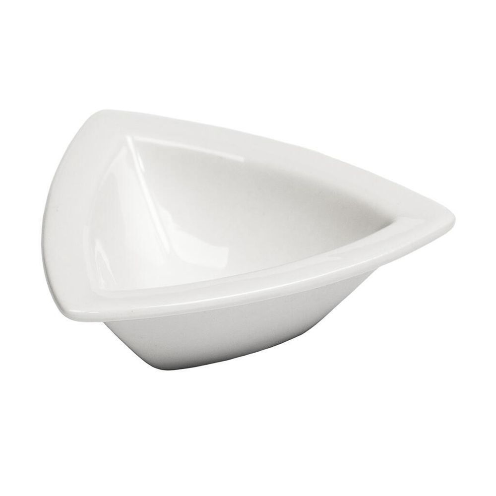 Соусник 20 мл 8*8 см h2,5 см Mini Mix треугольник белый фарфор P.L. Proff Cuisine [6]