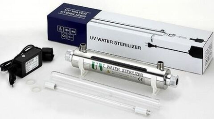 УФ стерилизатор воды STERILIZER UV6GPM 1" (1,5 м3/ч)