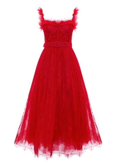 Корсетное платье