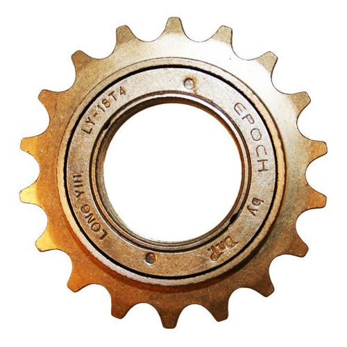 Трещотка BMX DNP LY-18T4,1\2*1\8 18T ,резьба B1,37*24,4-шлица,коричн