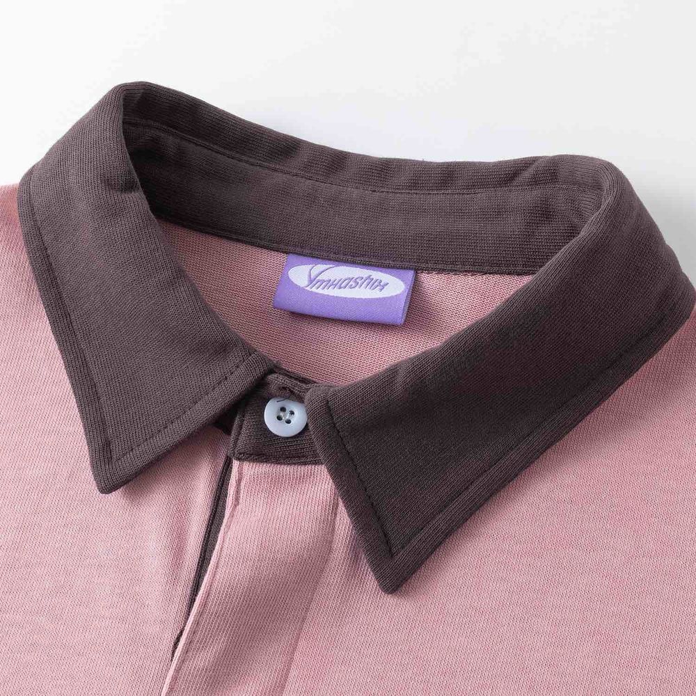 Купить Лонгслив Ymkashix Rugby розовый Лонгслив Ymkashix Rugby розовый