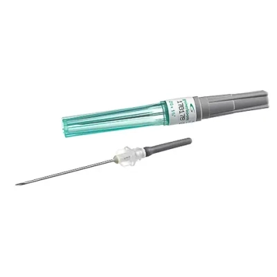 Игла Vacuette Visio Plus 0,8х38 мм 21G 1 1/2 с отверстием для визуализации тока крови 450040 зеленая 100 шт