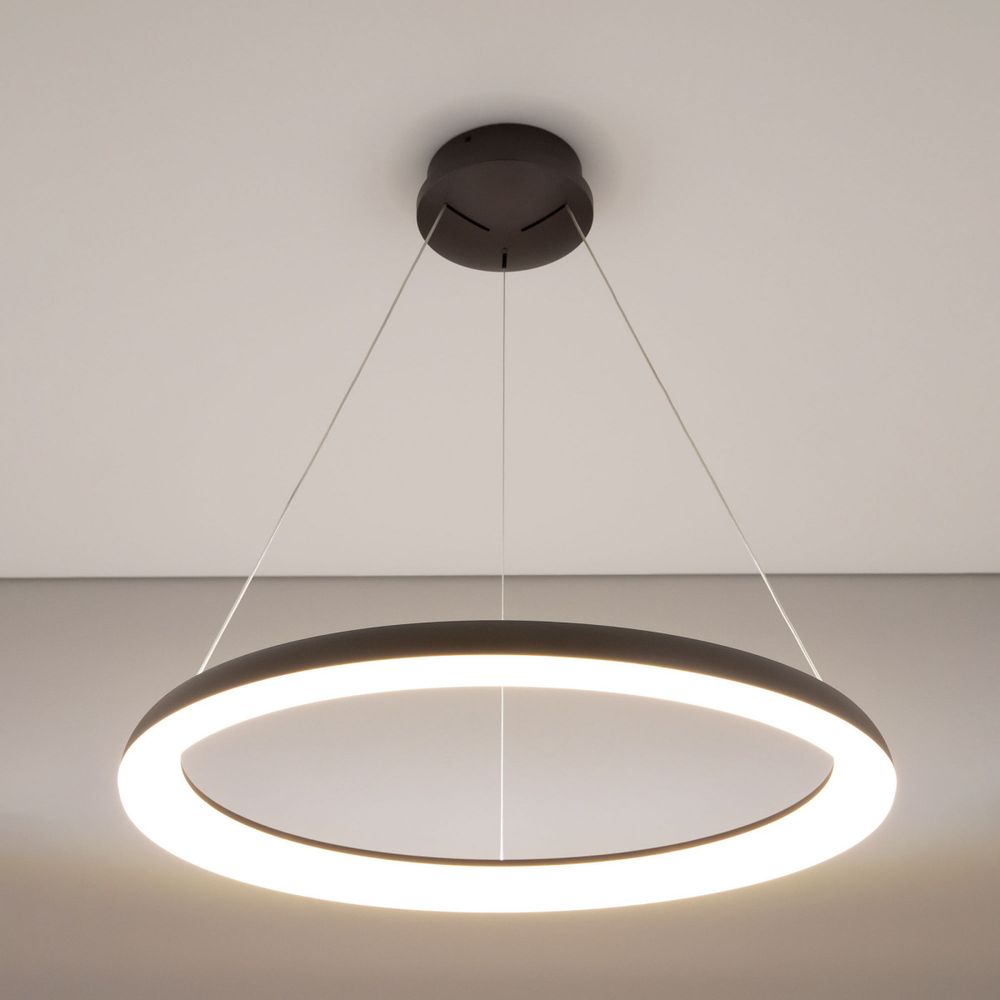 Citilux Юпитер Смарт CL730A095S Умная подвесная люстра Венге