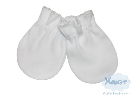 Рукавички-нецарапки с кроше "ПУРПУР"