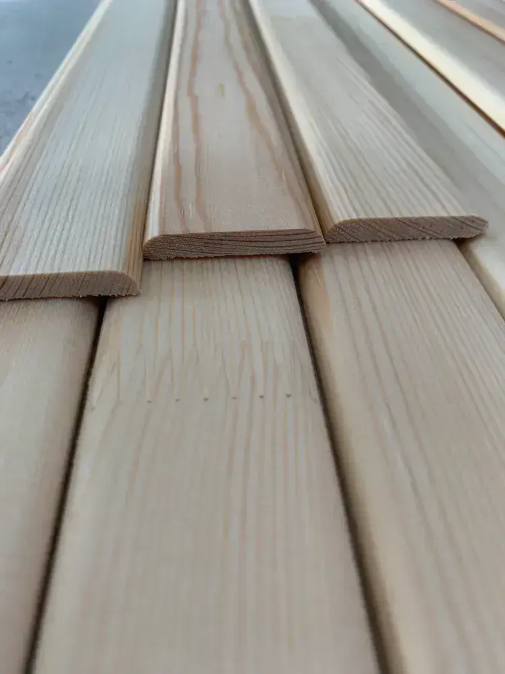 Раскладка деревянная, нащельник 6х40х2000 мм., Экстра сорт, 10 шт., сосна сращенная