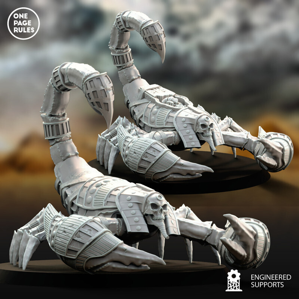 Grand Alliance Death Tomb Kings Tomb Scorpion 1 шт. миниатюра для dnd, днд, pathfinder, фентези, Настольная игра, НРИ, Варгейм, РПГ