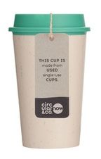 Стакан Циркуляр Сейчас 12oz (355 мл)  Кремовый и счастливая мята (12oz-C&HM)