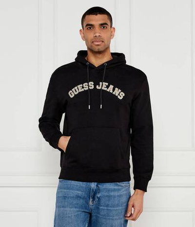 Худые COLLEGIATE Guess Jeans - черный(M5RQ44 KCPR1)