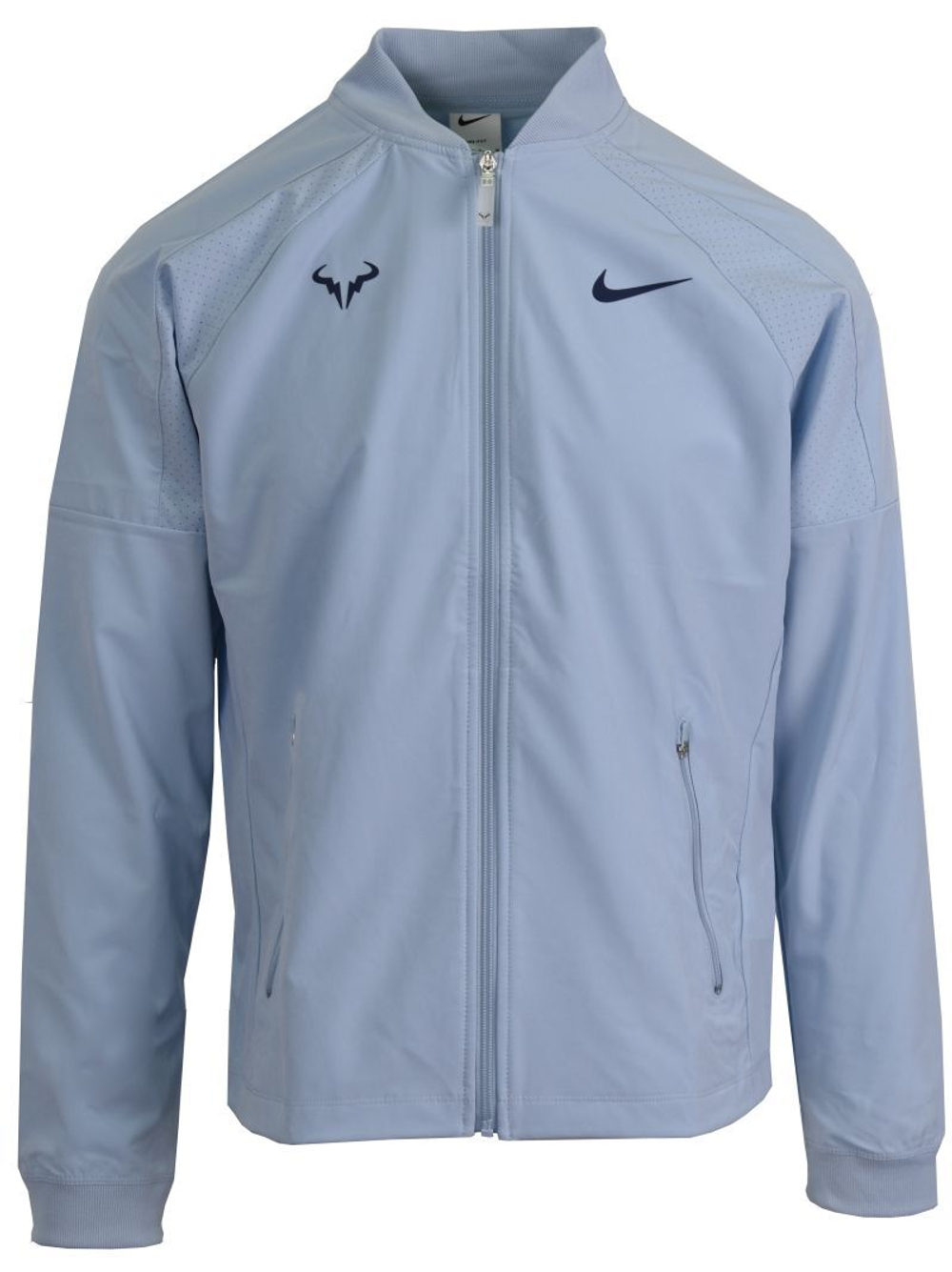 Мужская теннисная кофта Nike Dri-FIT Rafa - light armory blue/midnight navy
