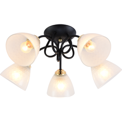 Люстра Rivoli Luiza 9140-305 5 х Е27 60 Вт модерн | Rivoli