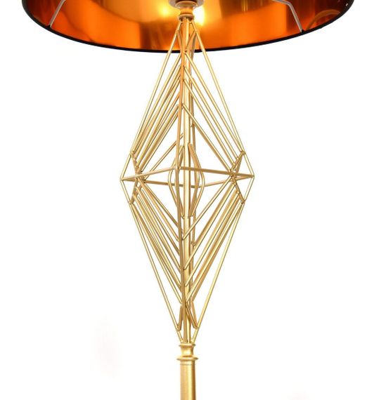 Торшер Lumina Deco Salvari LDF 5533 GD+BK