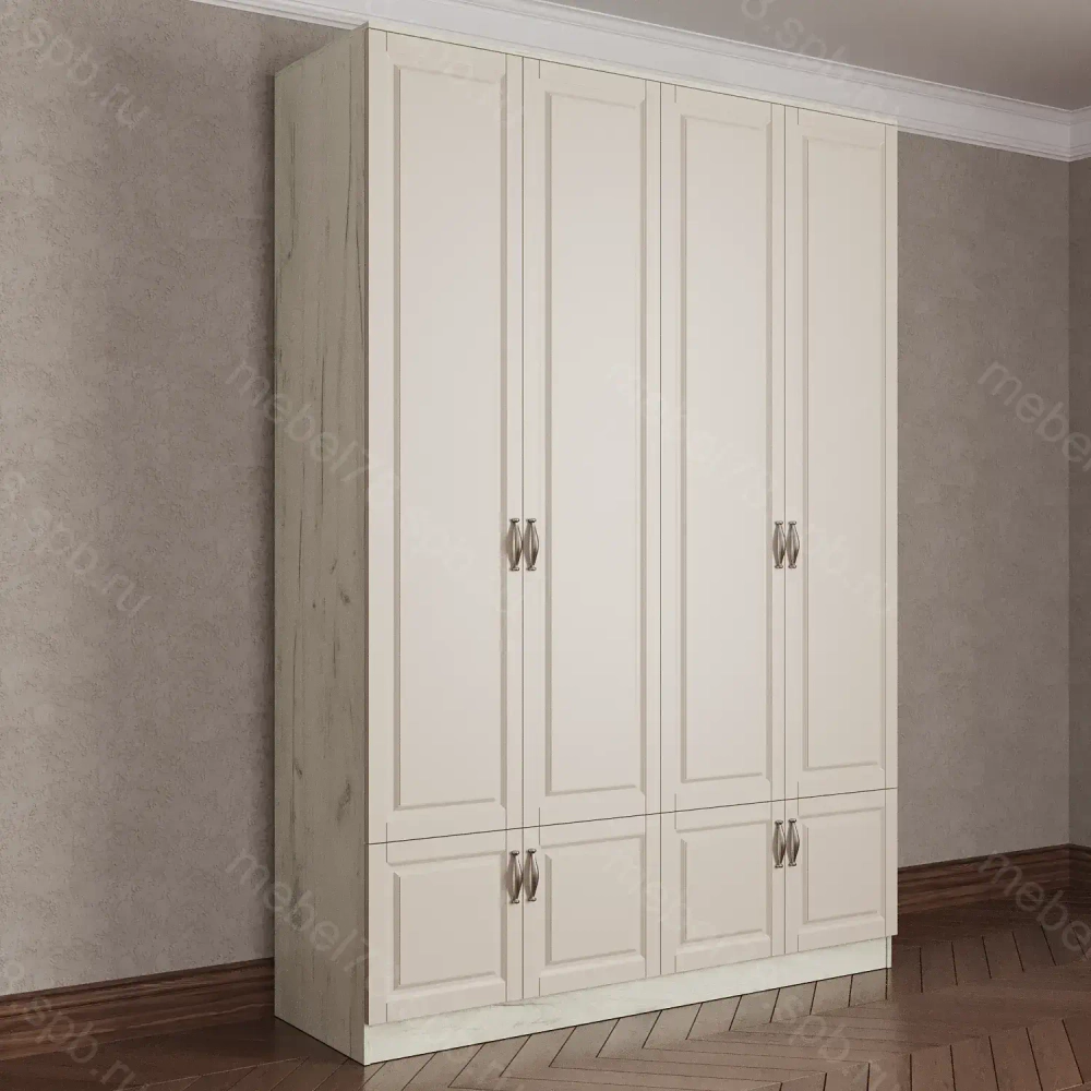 Шкаф распашной с антресолью 4/9 (мадес)