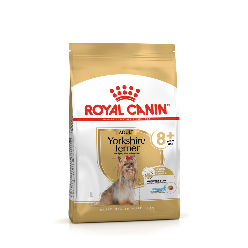 Royal Canin Yorkshire Terrier Adult 8+ Йоркширский Терьер Эдалт Корм сухой для стареющих собак породы Йоркширский Терьер 500г