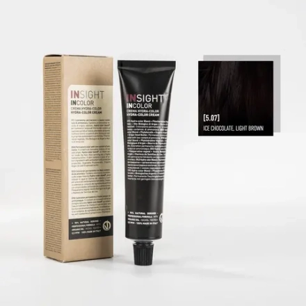 Краска для волос 5.07 ледяной шоколадный светло-коричневый INCOLOR INSIGHT PROFESSIONAL, 100 мл