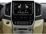 Магнитола для Toyota Land Cruiser 200 2015-2021 (без JBL) - Carmedia ZH-T1000 дисплей 10.1" на Android 12, 8/128Гб, CarPlay, 4G SIM-слот, блок климата в комплекте