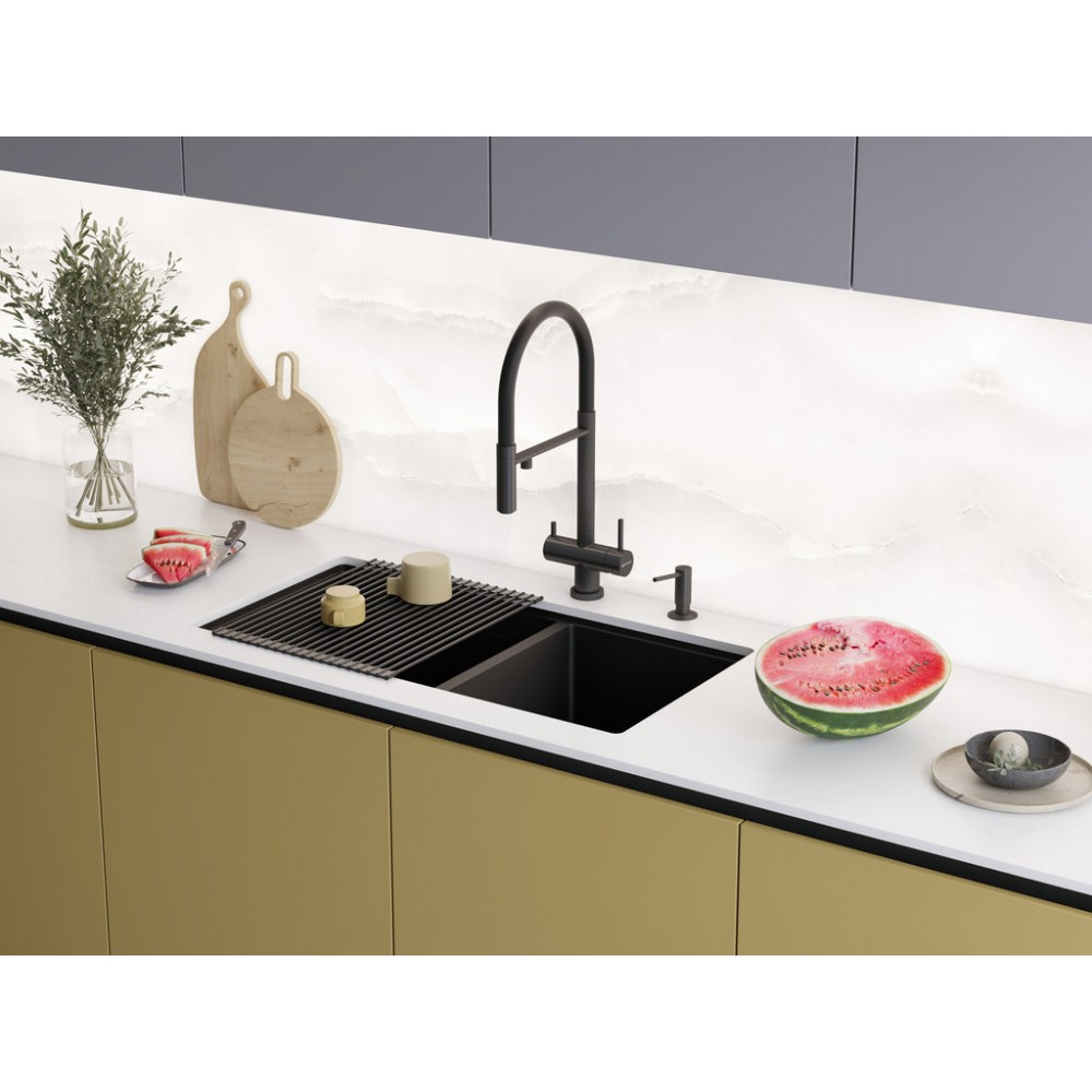 Кухонная мойка Omoikiri Taki 85-2-LB-U/IF-GB Side