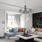 4890/1F HALL ODL_EX23 91 черный хром/дымчатый/ металл/стекло Торшер E27 1*40W NICOLE