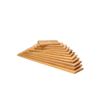 Деревянный игровой набор "Дощечки к радуге" не окрашенный, 12 деталей