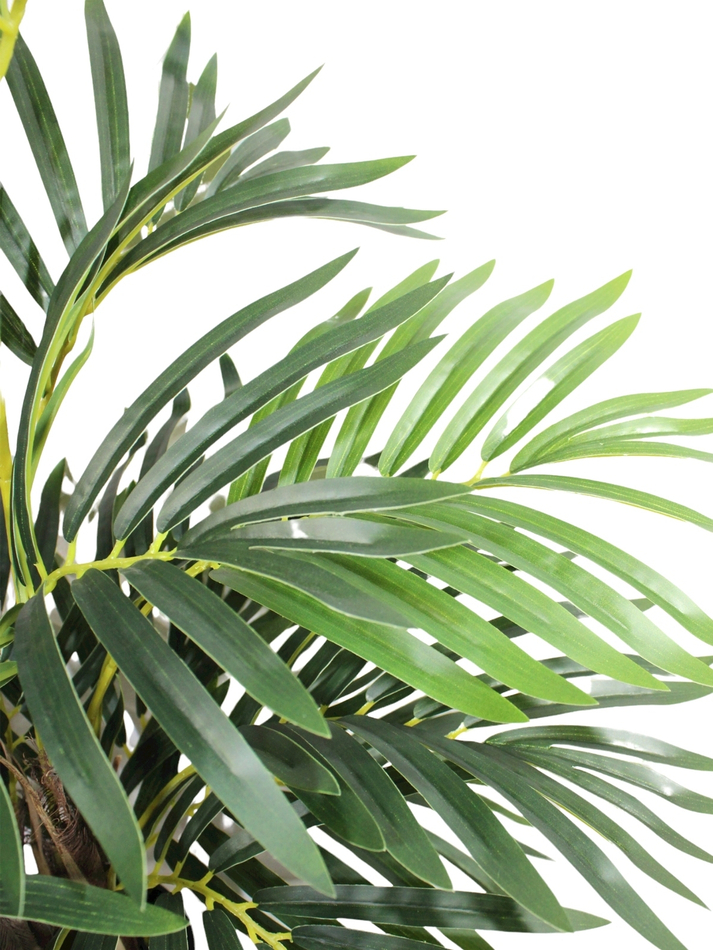 Искусственная пальма Рапис густая 80см в кашпо