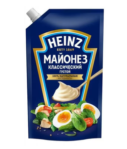 МАЙОНЕЗ КЛАССИЧЕСКИЙ 67% 500ГР HEINZ