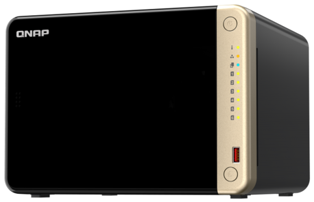 Сетевой RAID-накопитель QNAP TS-664-8G