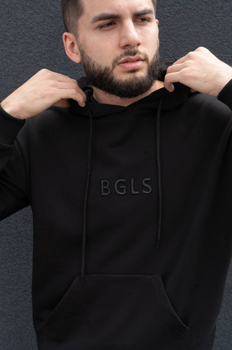 Худи BGLS 3D (3-х/черн.)