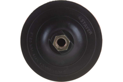 Тарелка опорная пластиковая для УШМ, на липучке, 125 мм, М14 STAYER MASTER 35742-125