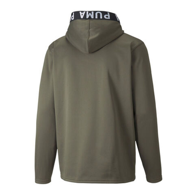 Мужская кофта теннисная Puma Power Hoody Men - Olive, Black