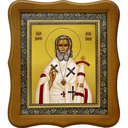 Димитрий (Любимов) Гдовский священноисповедник, архиепископ. Икона на холсте.