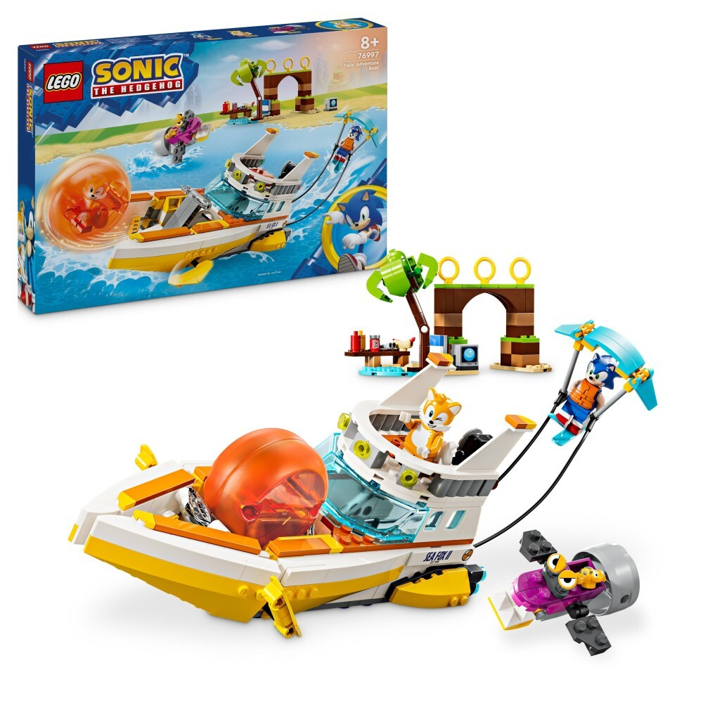 LEGO Sonic The Hedgehog - Хвост и приключения на лодке 76997 / артикул   76997  / GTIN 5702017592534