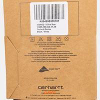  Носки Carhartt WIP Socks 2 Pairs артикул:I029422_black - купить в магазине Дайс